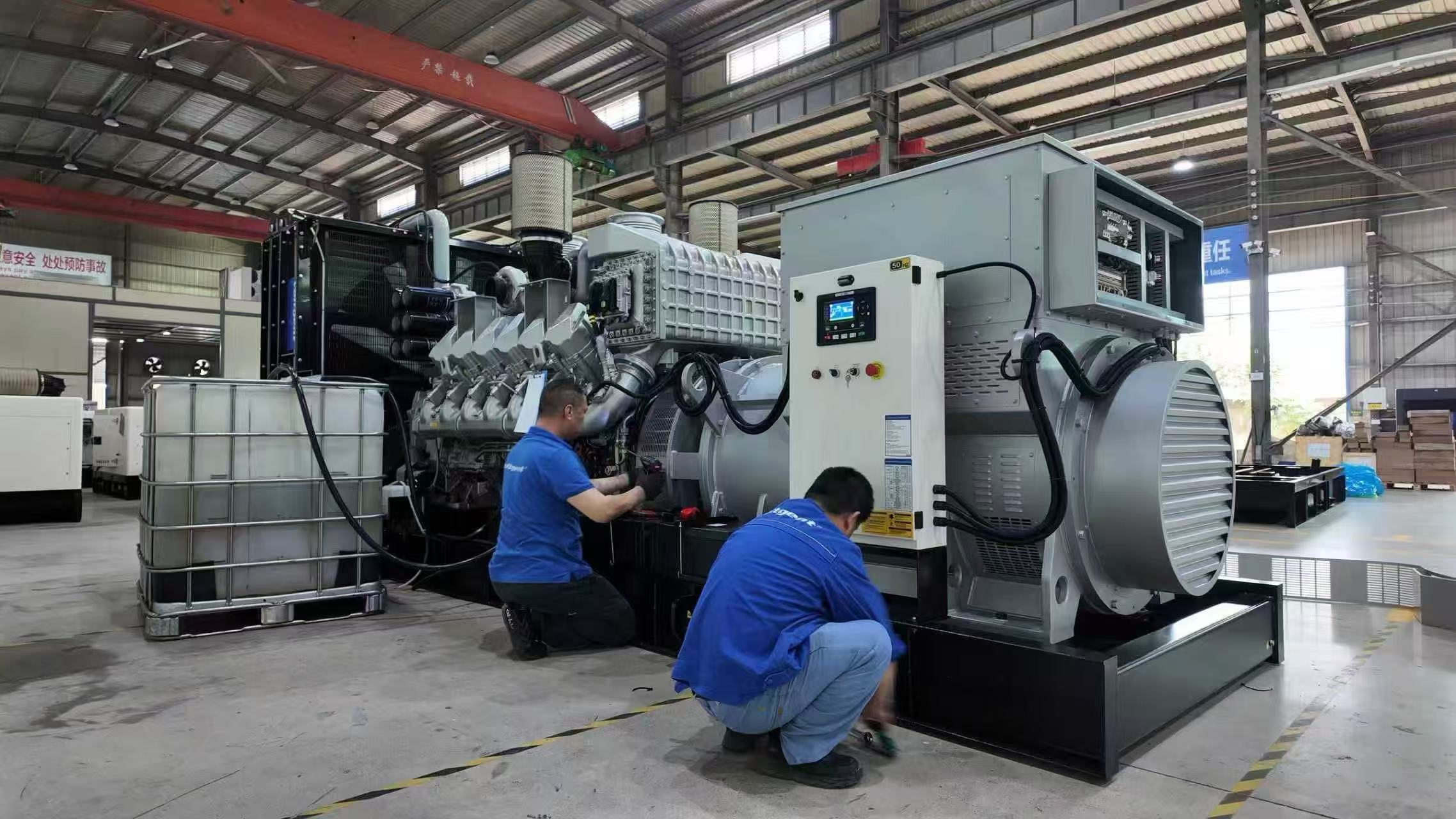 Jinjia Power diesel generator installation project cases, mining construction data center industrial power solution references